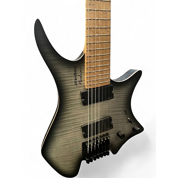 Used 2021 strandberg Boden Original NX 7 Charcoal Black Solid Body Electric Guitar
