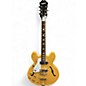 Used Epiphone Casino Left Handed Natural Hollow Body Electric Guitar thumbnail