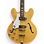 Used Epiphone Casino Left Handed Natural Hollow Body Electric Guitar