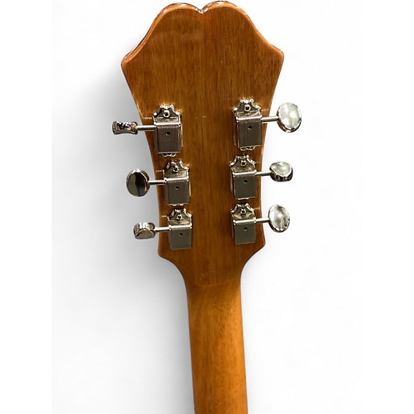 Used Epiphone Casino Left Handed Natural Hollow Body Electric Guitar