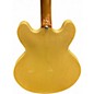 Used Epiphone Casino Left Handed Natural Hollow Body Electric Guitar