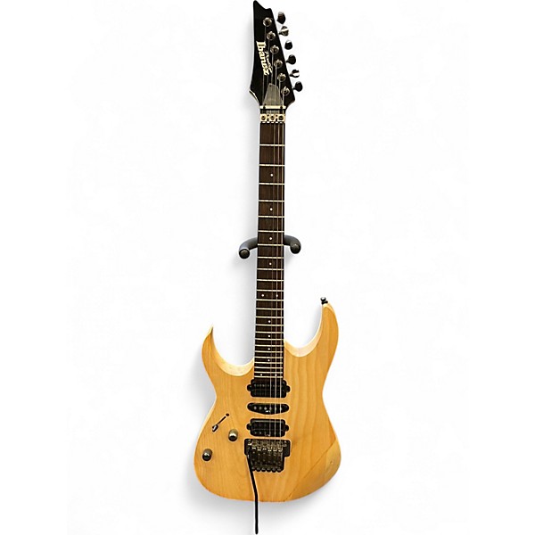 Used Ibanez RG1570 RG Series Left Handed Natural Electric Guitar