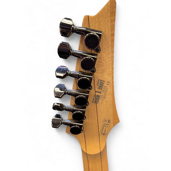 Used Ibanez RG1570 RG Series Left Handed Natural Electric Guitar