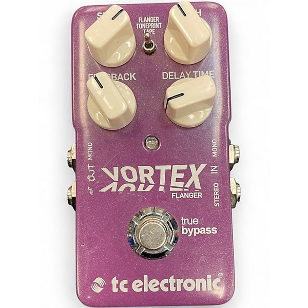 Used TC Electronic Vortex Flanger Effect Pedal