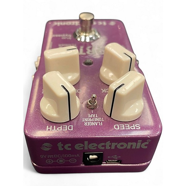 Used TC Electronic Vortex Flanger Effect Pedal