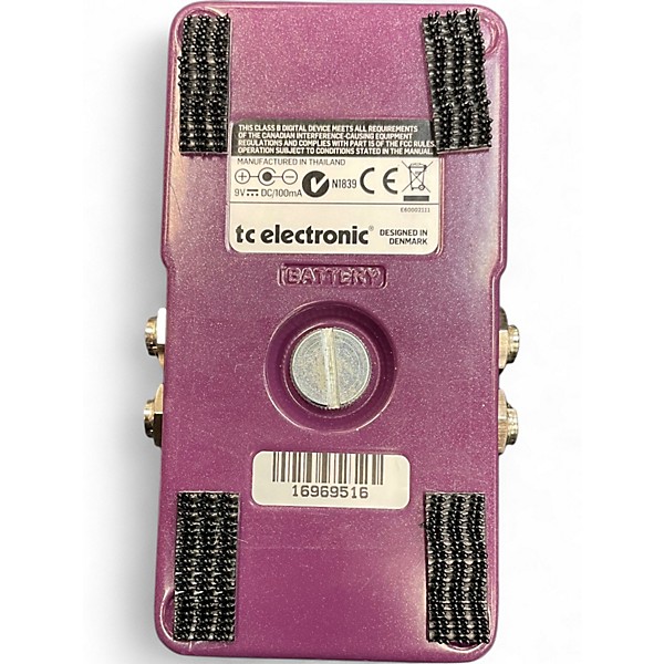 Used TC Electronic Vortex Flanger Effect Pedal
