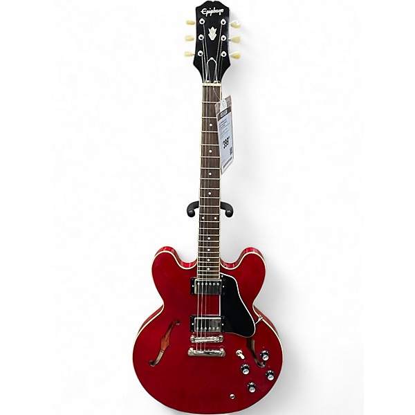Used Epiphone ES335 Cherry Hollow Body Electric Guitar