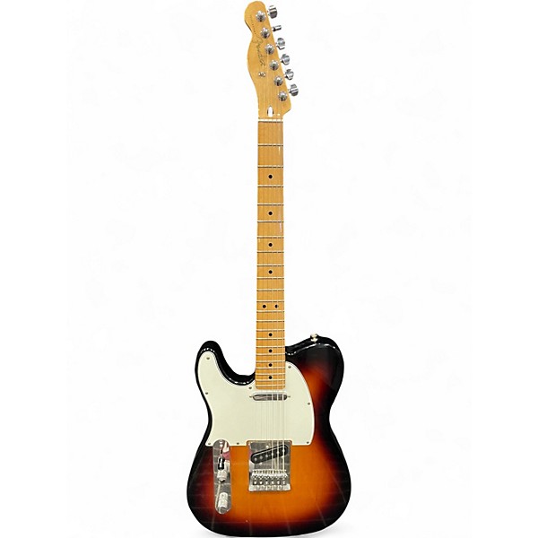 Used Fender Player Telecaster Left Handed 2 Color Sunburst Solid Body Electric Guitar