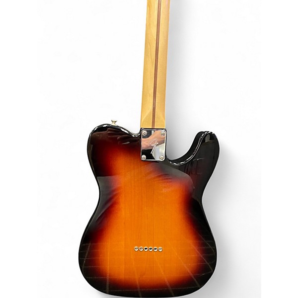 Used Fender Player Telecaster Left Handed 2 Color Sunburst Solid Body Electric Guitar