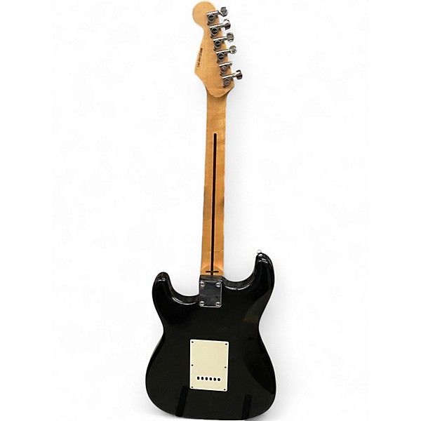 Used Squier Standard Stratocaster Black Solid Body Electric Guitar