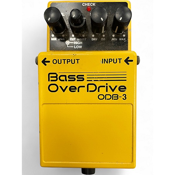 Used BOSS ODB3 Bass Overdrive Bass Effect Pedal | Guitar Center