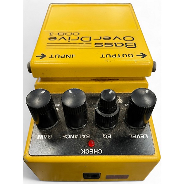 Used BOSS ODB3 Bass Overdrive Bass Effect Pedal | Guitar Center