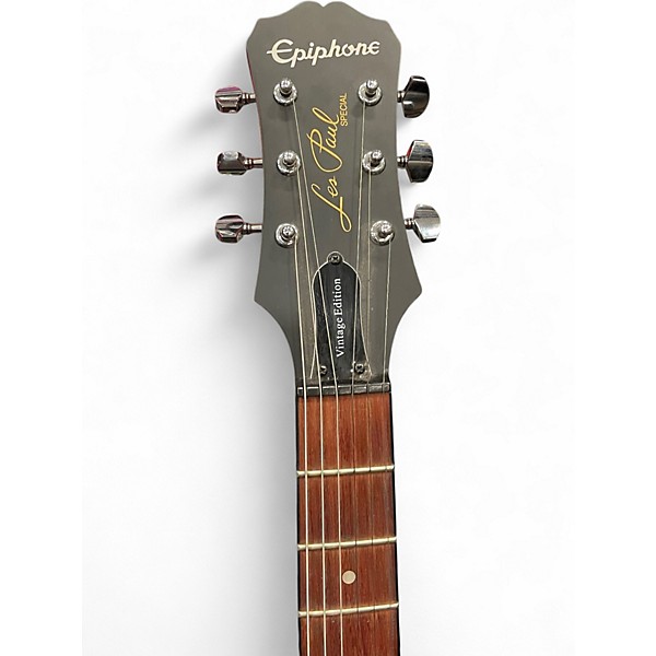Used Epiphone Les Paul Special Vintage Edition Cherry Sunburst Solid Body Electric Guitar