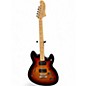 Used Squier Affinity Series Starcaster 3 Tone Sunburst Hollow Body Electric Guitar thumbnail