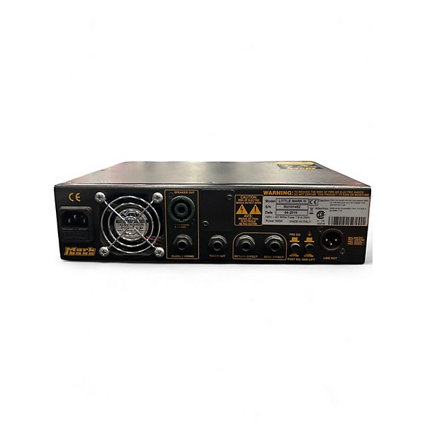 Used Markbass Little Mark III 500W Bass Amp Head