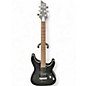 Used Schecter Guitar Research C1 Platinum Translucent Black Solid Body Electric Guitar thumbnail