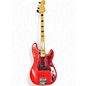 Used Squier Classic Vibe 1970S Precision Bass Fiesta Red Electric Bass Guitar thumbnail