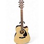 Used Yamaha FX335C Natural Acoustic Electric Guitar thumbnail