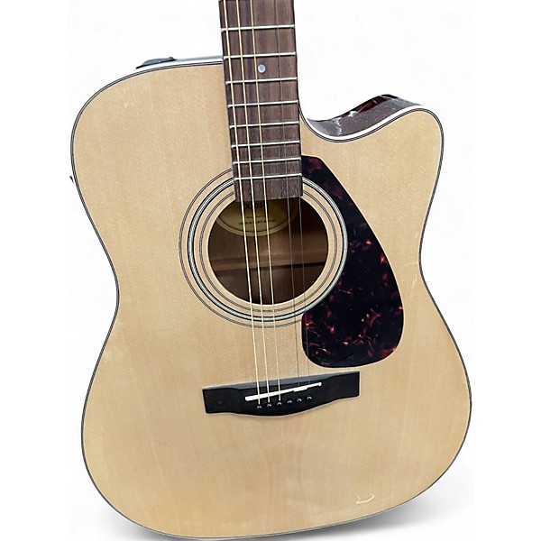 Used Yamaha FX335C Natural Acoustic Electric Guitar