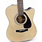 Used Yamaha FX335C Natural Acoustic Electric Guitar