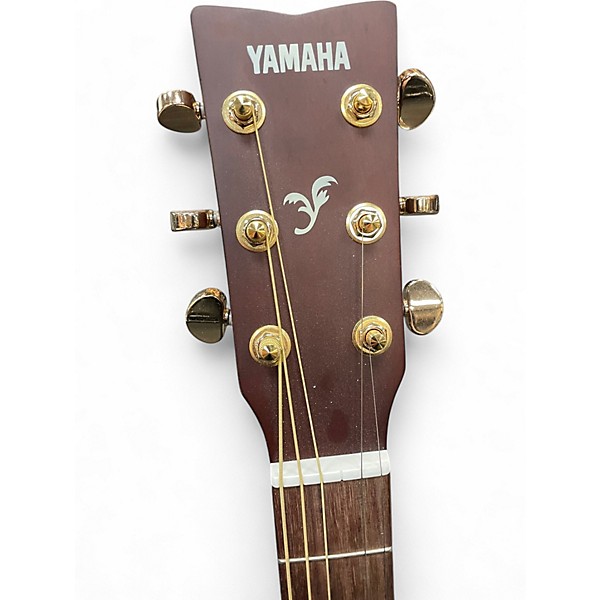Used Yamaha FX335C Natural Acoustic Electric Guitar