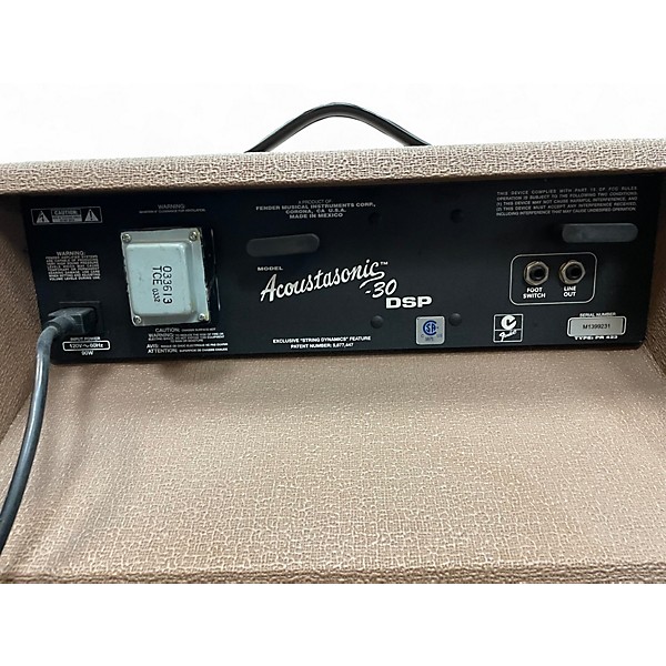 Used Fender Acoustasonic 30 DSP Acoustic Guitar Combo Amp