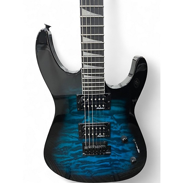 Used Jackson Dinky Standard Blue Solid Body Electric Guitar