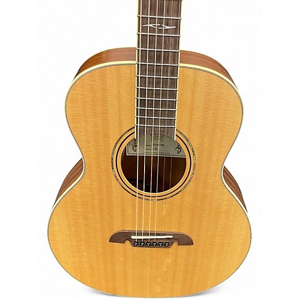 Used Alvarez LJ2E Natural Acoustic Electric Guitar