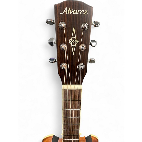 Used Alvarez LJ2E Natural Acoustic Electric Guitar