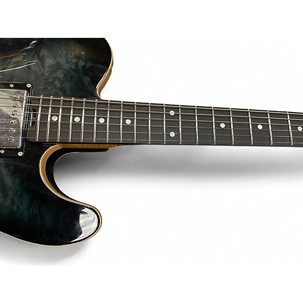 Used Schecter Guitar Research PT Classic Japan 2 Tone Sunburst Solid Body Electric Guitar