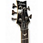 Used Schecter Guitar Research Stiletto Extreme 5 String Black Cherry Electric Bass Guitar