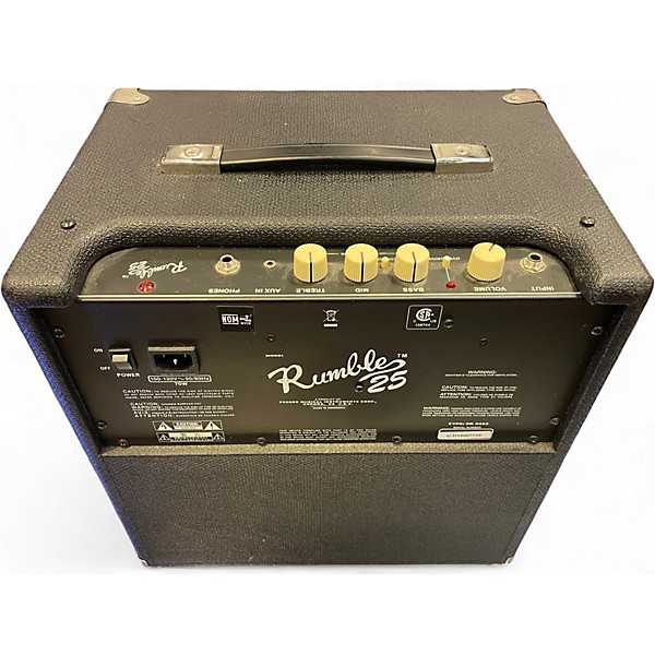 Used Fender Rumble 25 25W 1x10 Bass Combo Amp