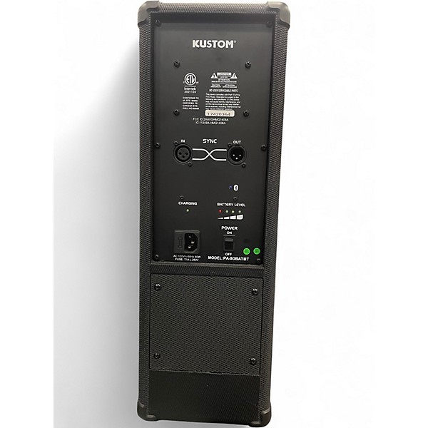 Used Kustom PA 40BT Powered Speaker