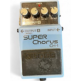 Used BOSS CH1 Super Chorus Effect Pedal