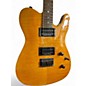 Used Fender Special Edition Custom Telecaster FMT HH Amber Solid Body Electric Guitar