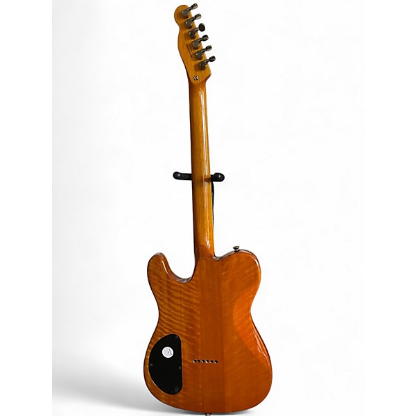 Used Fender Special Edition Custom Telecaster FMT HH Amber Solid Body Electric Guitar