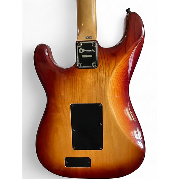 Used Charvel ST CUSTOM 2 Color Sunburst Solid Body Electric Guitar