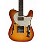 Used Berger Bakersfield deluxe Iced Tea Hollow Body Electric Guitar