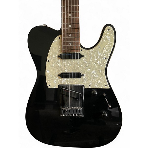 Used Charvel TX Custom Black and Gold Solid Body Electric Guitar