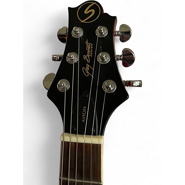 Used Greg Bennett Design by Samick Avion Heritage Cherry Sunburst Solid Body Electric Guitar