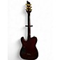 Used Schecter Guitar Research Diamond Series PT Quilted Trans Red Solid Body Electric Guitar