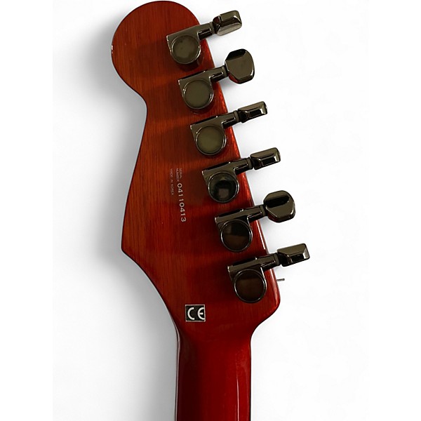Used 2004 Fender Showmaster Amber Solid Body Electric Guitar