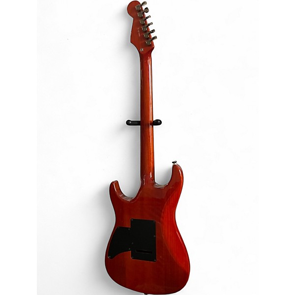 Used 2004 Fender Showmaster Amber Solid Body Electric Guitar