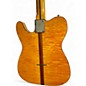 Used Hohner Madcat Trans Amber Solid Body Electric Guitar