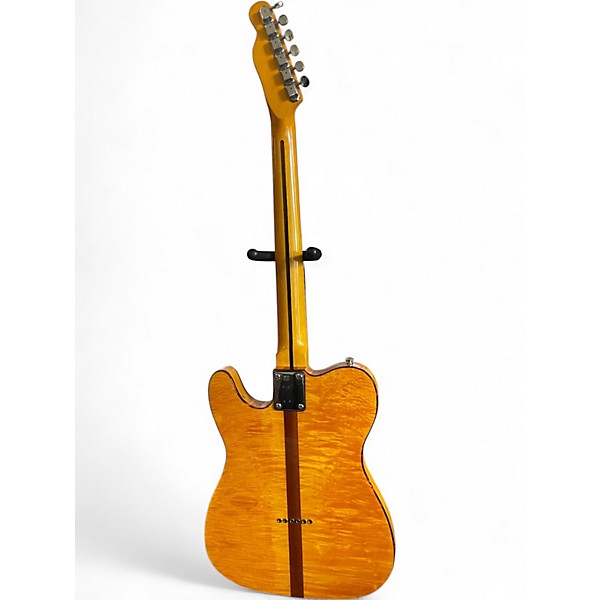 Used Hohner Madcat Trans Amber Solid Body Electric Guitar