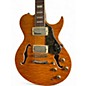 Used Greg Bennett Design by Samick Royale Trans Amber Hollow Body Electric Guitar