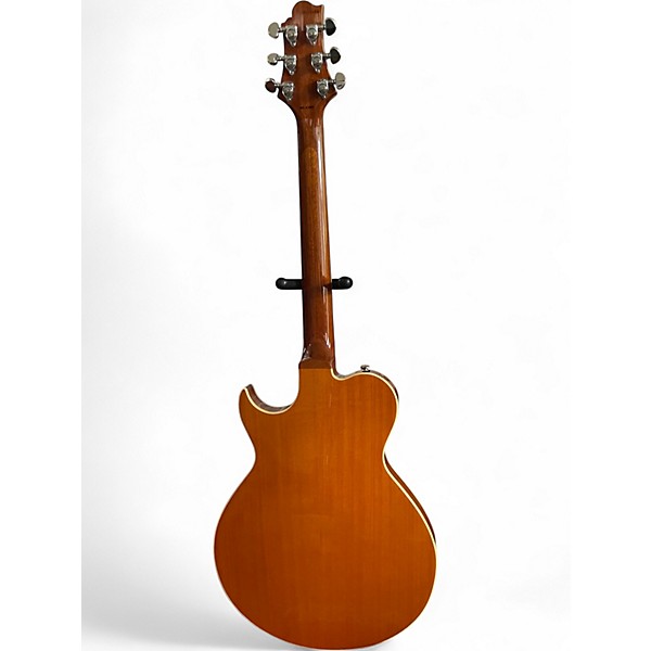 Used Greg Bennett Design by Samick Royale Trans Amber Hollow Body Electric Guitar