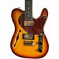 Used Berger Bakersfield Session Pro 2 Tone Sunburst Hollow Body Electric Guitar