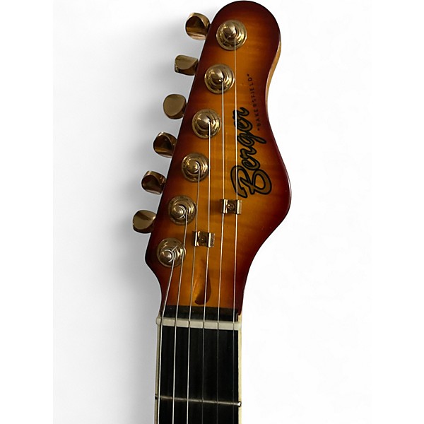 Used Berger Bakersfield Session Pro 2 Tone Sunburst Hollow Body Electric Guitar