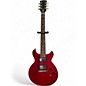 Vintage 1998 Gibson Les Paul Studio Double Cut Trans Red Solid Body Electric Guitar thumbnail